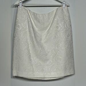 NWT Kate Hill skirt ivory size 14P